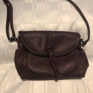 Burgundy purse used once